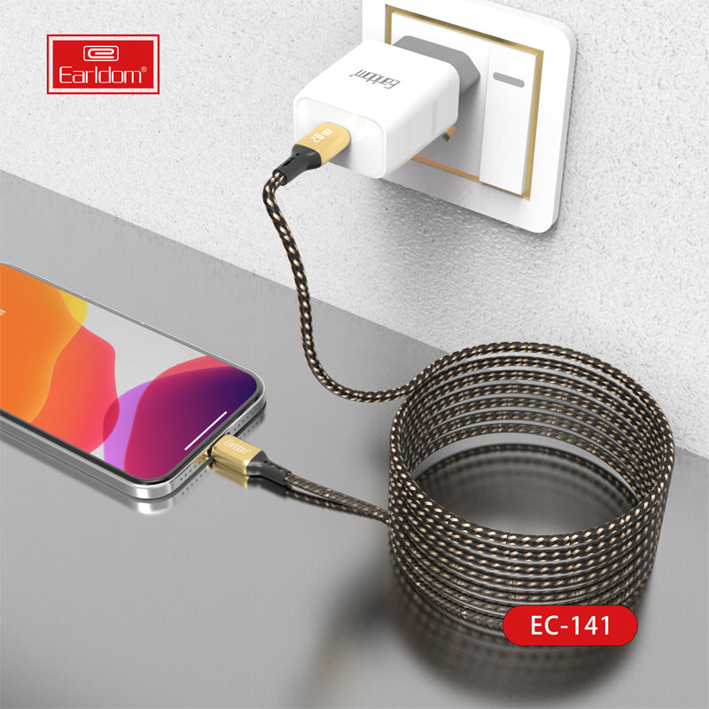 Earldom USB-C to USB-C Cable 60W 3M Earldom USB-C to USB-C Cable 60W 3M